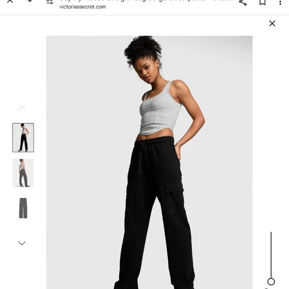 VS Pink Cargo Sweatpants - Picture 4 of 4